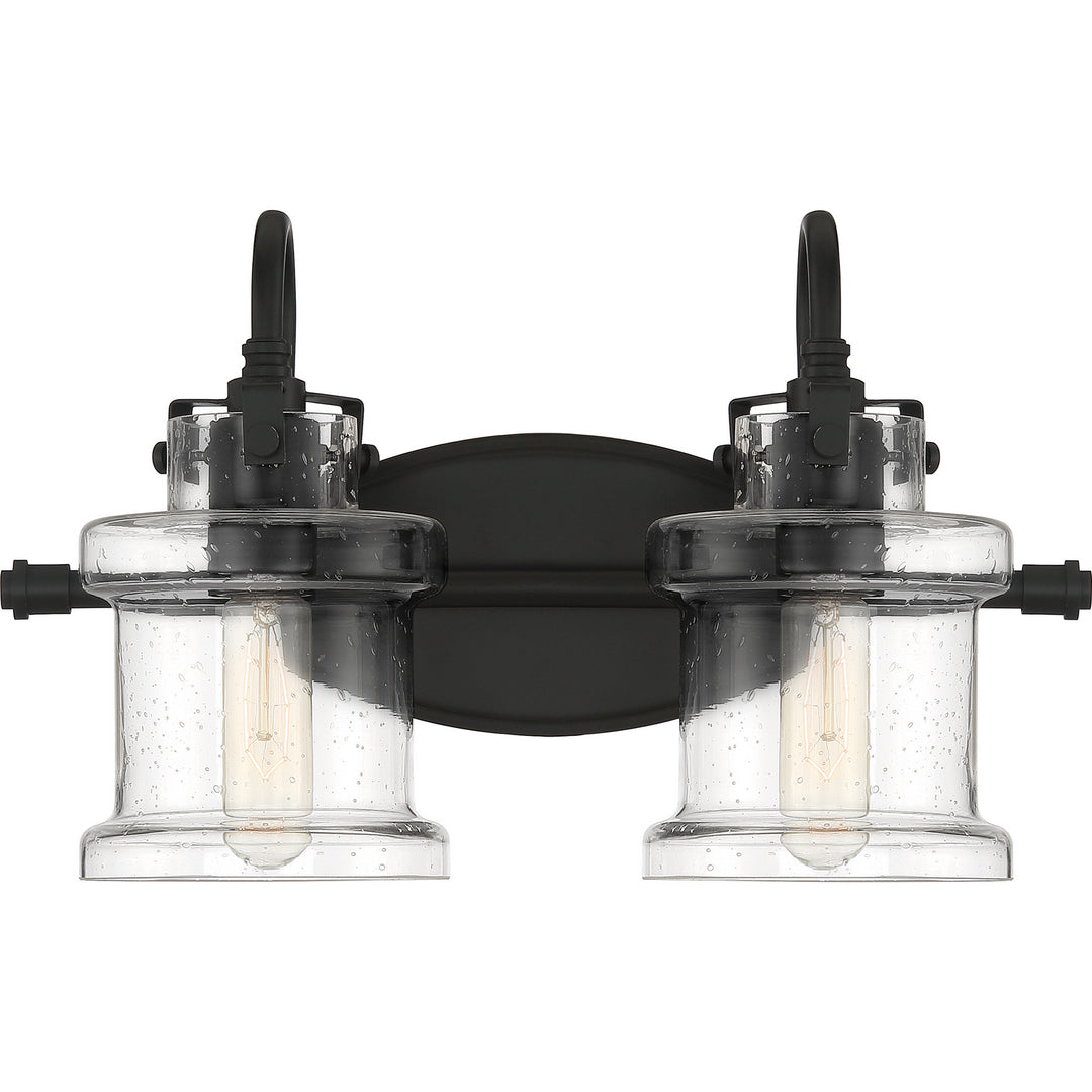 Quoizel - DNY8602EK - Two Light Bath Fixture - Danbury - Earth Black