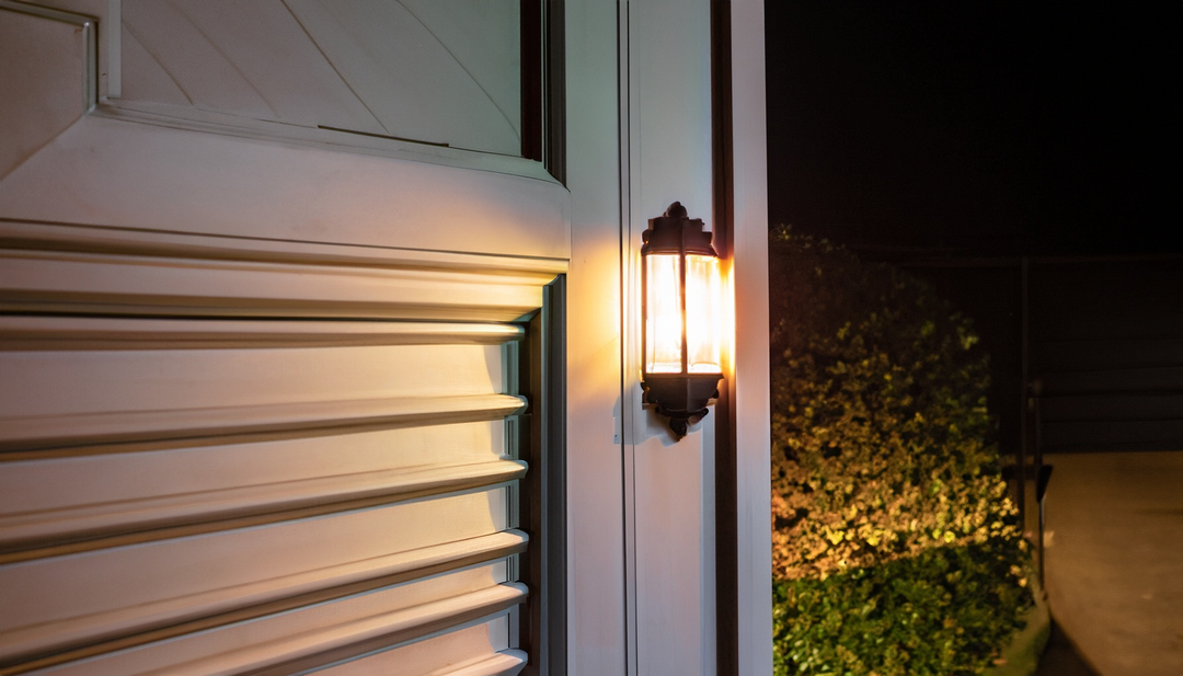 Outdoor wall mount lighting