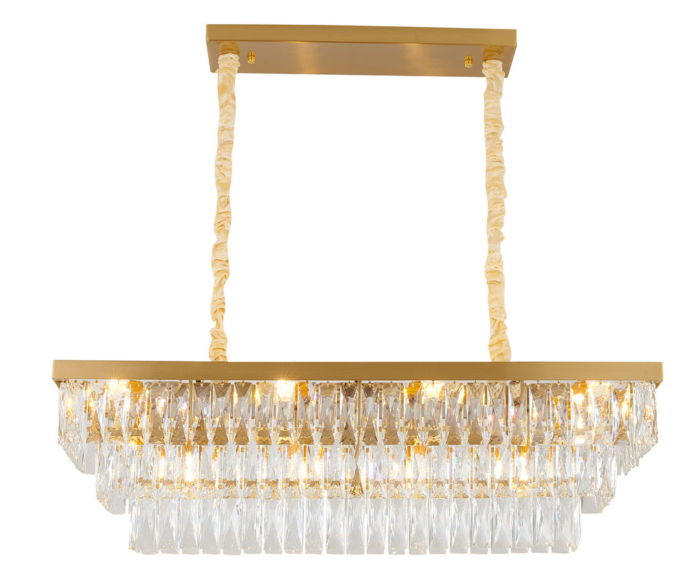 Lexington House - OC33C38G - 12 Light Chandelier - Gold