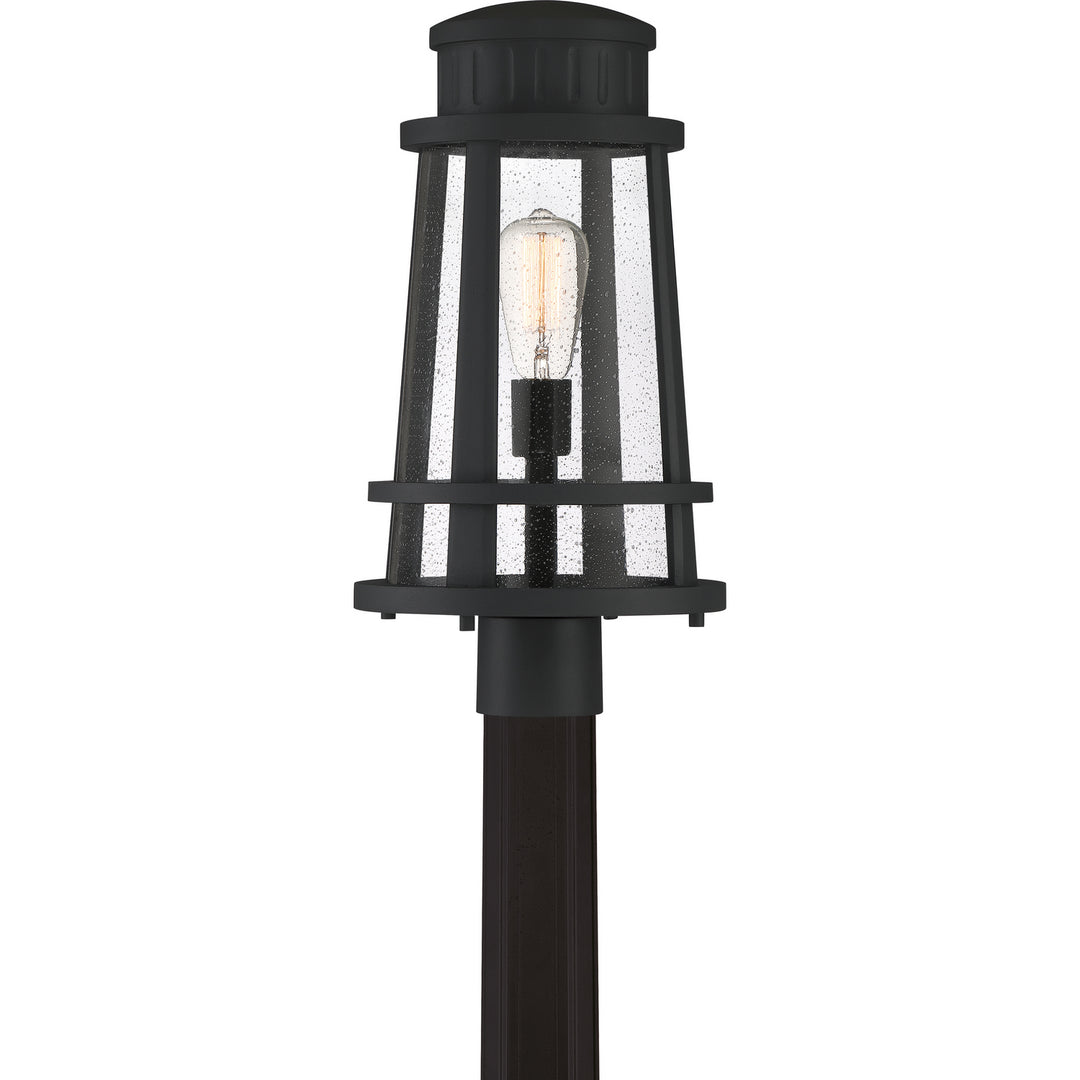 Quoizel - DNM9010EK - One Light Outdoor Lantern - Dunham - Earth Black