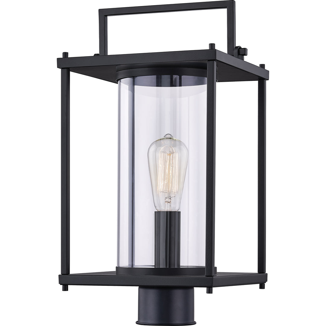 Quoizel - GRE9009MBK - One Light Outdoor Lantern - Garrett - Matte Black