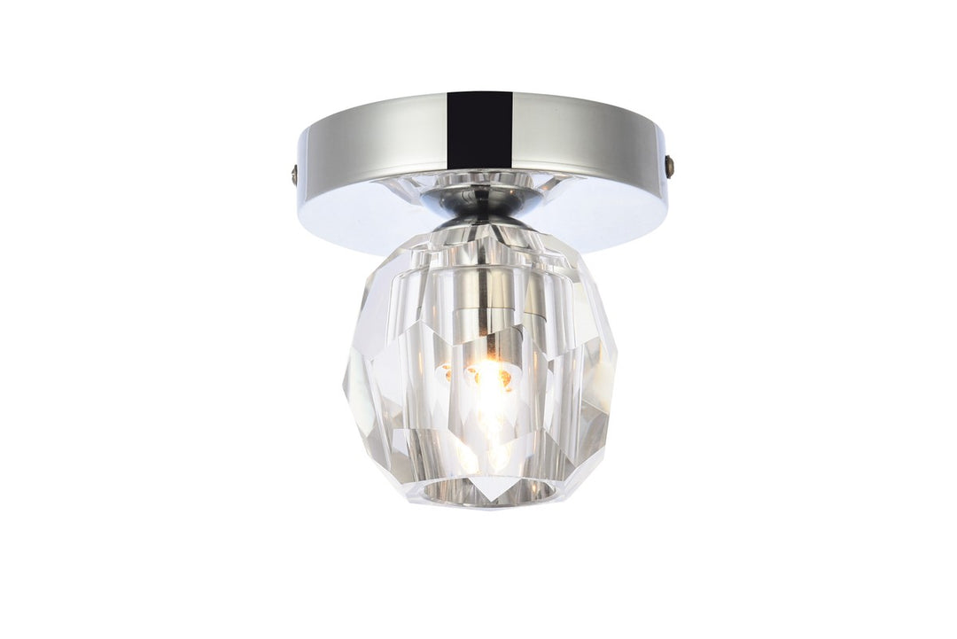 Guisseppe Designs - 3505F5C - LED Flush Mount - Eren - Chrome