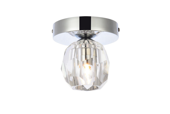 Guisseppe Designs - 3505F5C - LED Flush Mount - Eren - Chrome