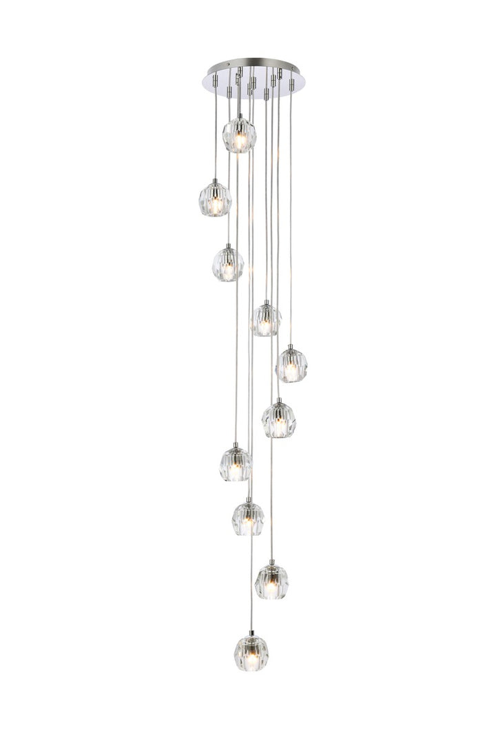 Guisseppe Designs - 3505G11C - LED Pendant - Eren - Chrome