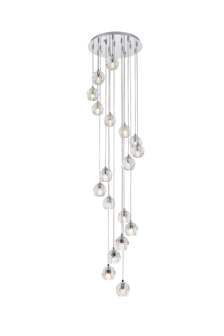 Guisseppe Designs - 3505G15C - LED Pendant - Eren - Chrome