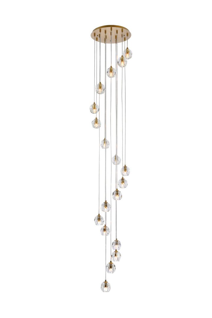 Guisseppe Designs - 3505G15G - LED Pendant - Eren - Gold