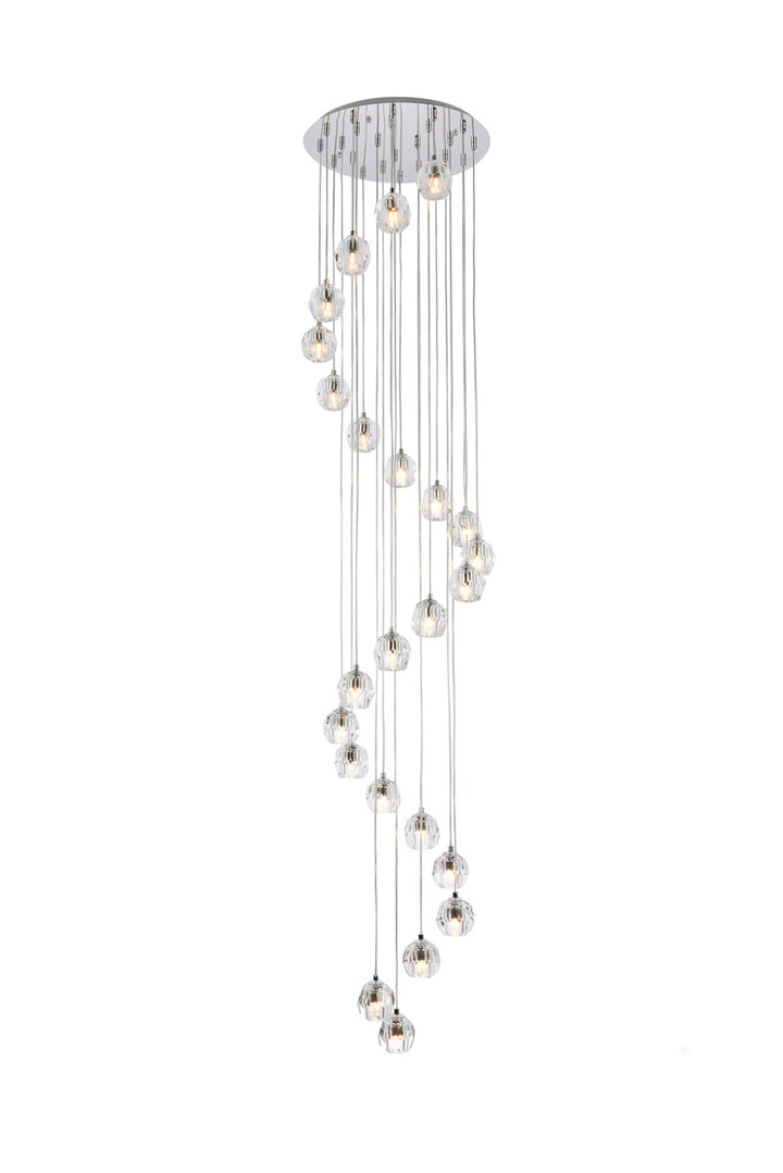 Guisseppe Designs - 3505G19C - LED Pendant - Eren - Chrome