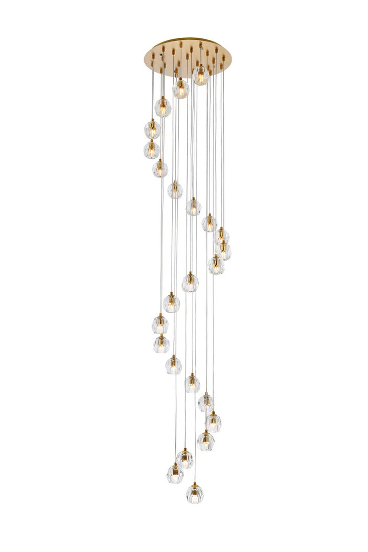 Guisseppe Designs - 3505G19G - LED Pendant - Eren - Gold