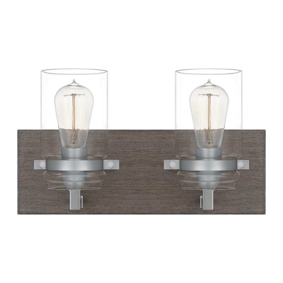 Quoizel - CVN8615AGO - Two Light Bath - Craven - Aged Oak