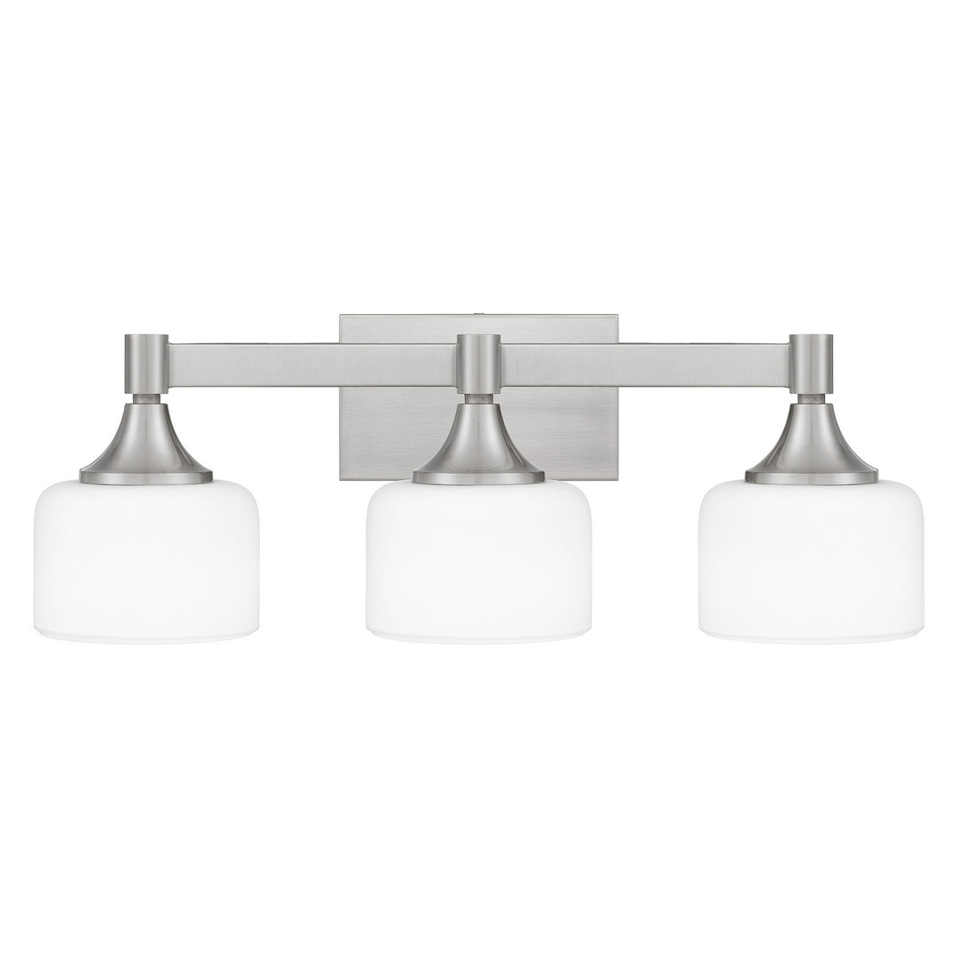 Quoizel - LAD8624BN - Three Light Bath - Ladson - Brushed Nickel