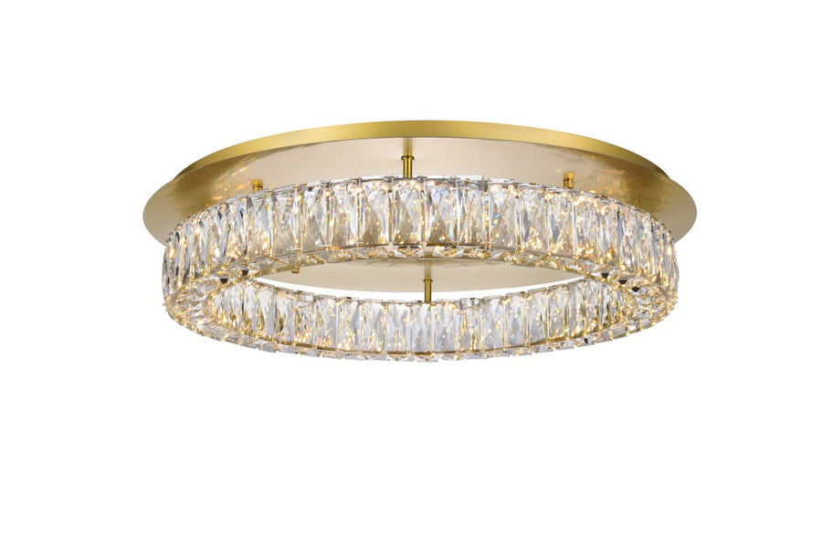 Guisseppe Designs - 3503F26G - LED Flush Mount - Monroe - Gold