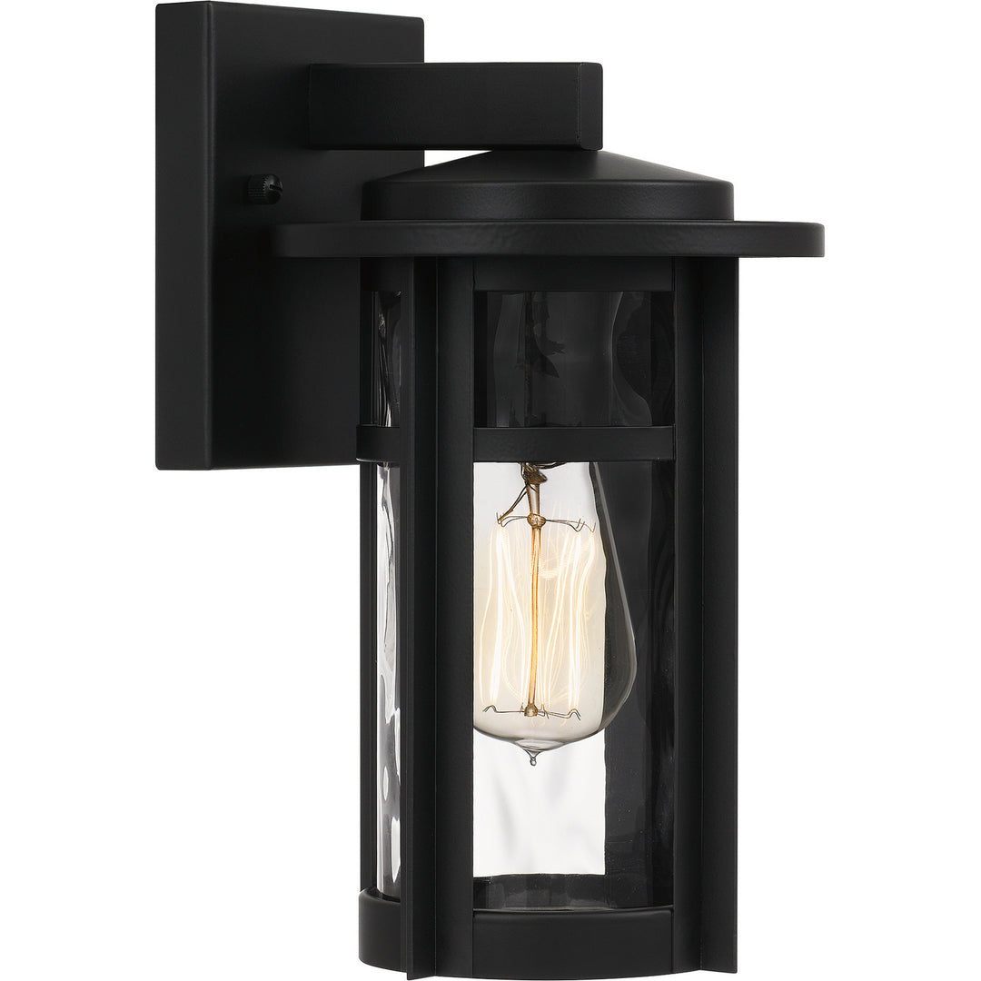 Quoizel - UMA8407MBK - One Light Outdoor Wall Mount - Uma - Matte Black