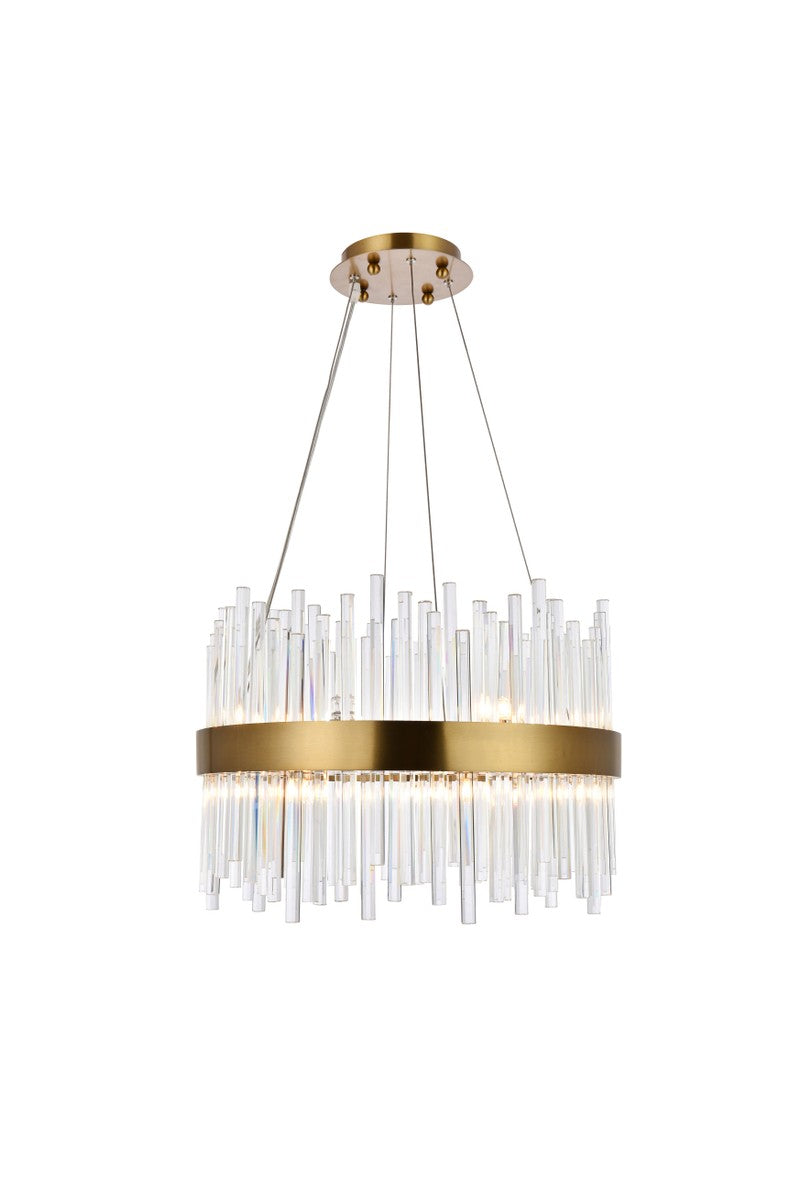 Guisseppe Designs - 3000D20G - 14 Llight Chandelier - Dallas - Gold
