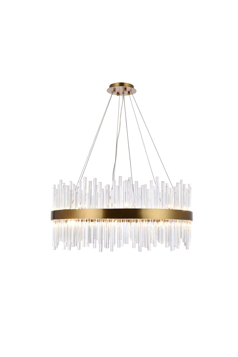 Guisseppe Designs - 3000D32G - 18 Light Chandelier - Dallas - Gold