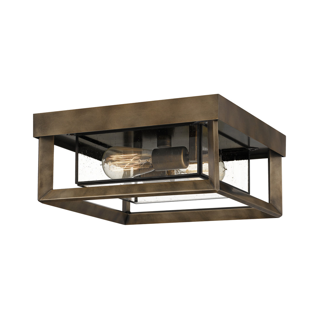 Quoizel - INF1613SU - Two Light Flush Mount - Infinger - Statuary Bronze