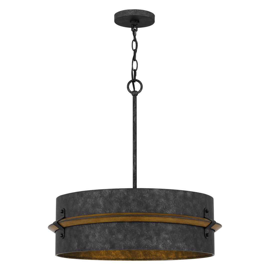 Quoizel - QOP5336OK - Three Light Pendant - Lariat - Old Black Finish