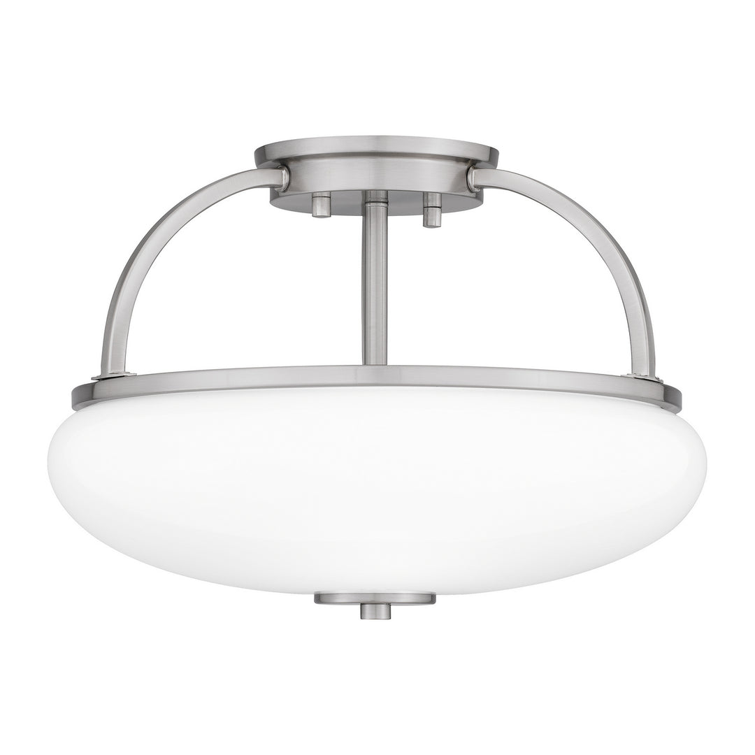 Quoizel - QSF5364BN - Three Light Semi Flush Mount - Easton - Brushed Nickel