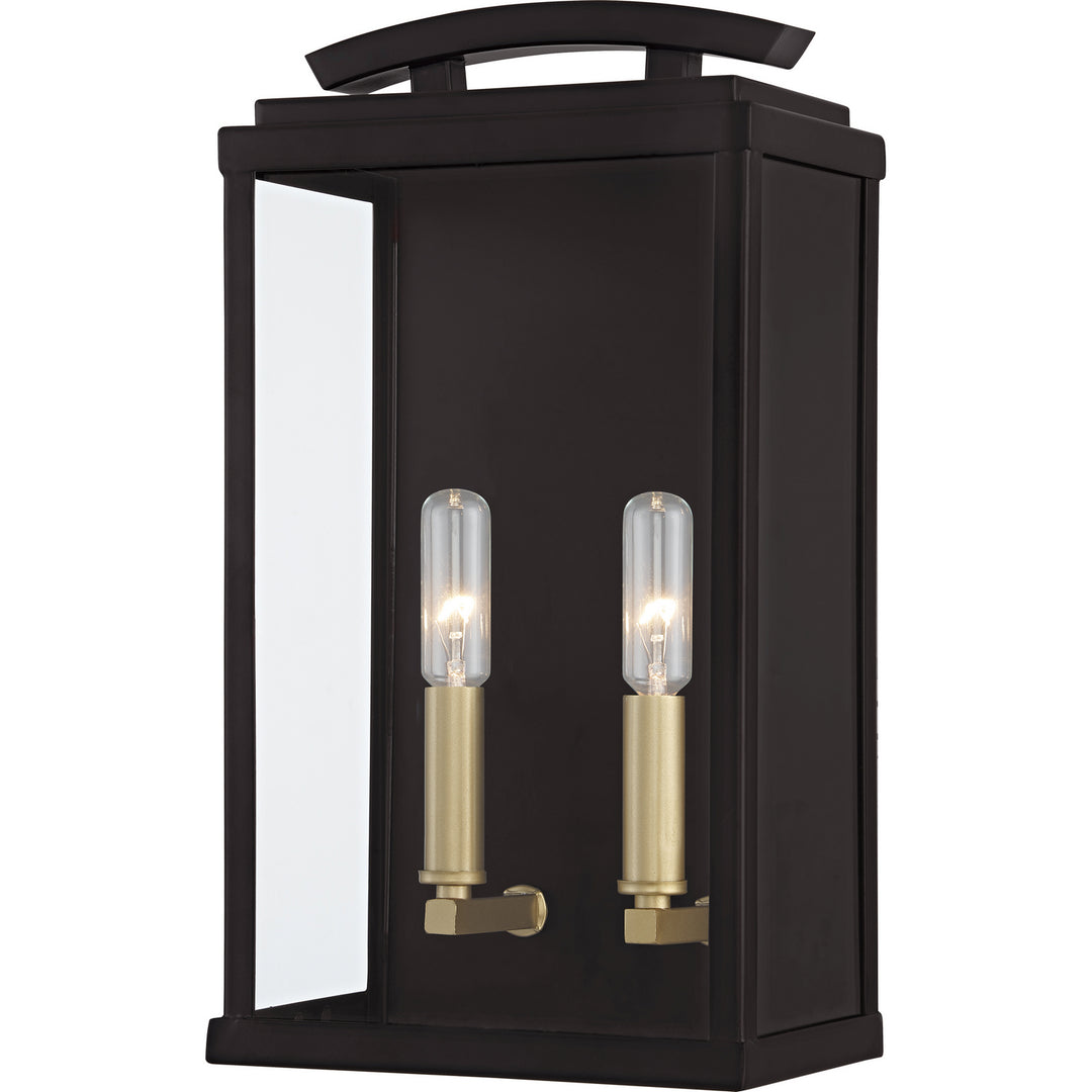 Quoizel - ALM8408WT - Two Light Outdoor Wall Lantern - Alma - Western Bronze