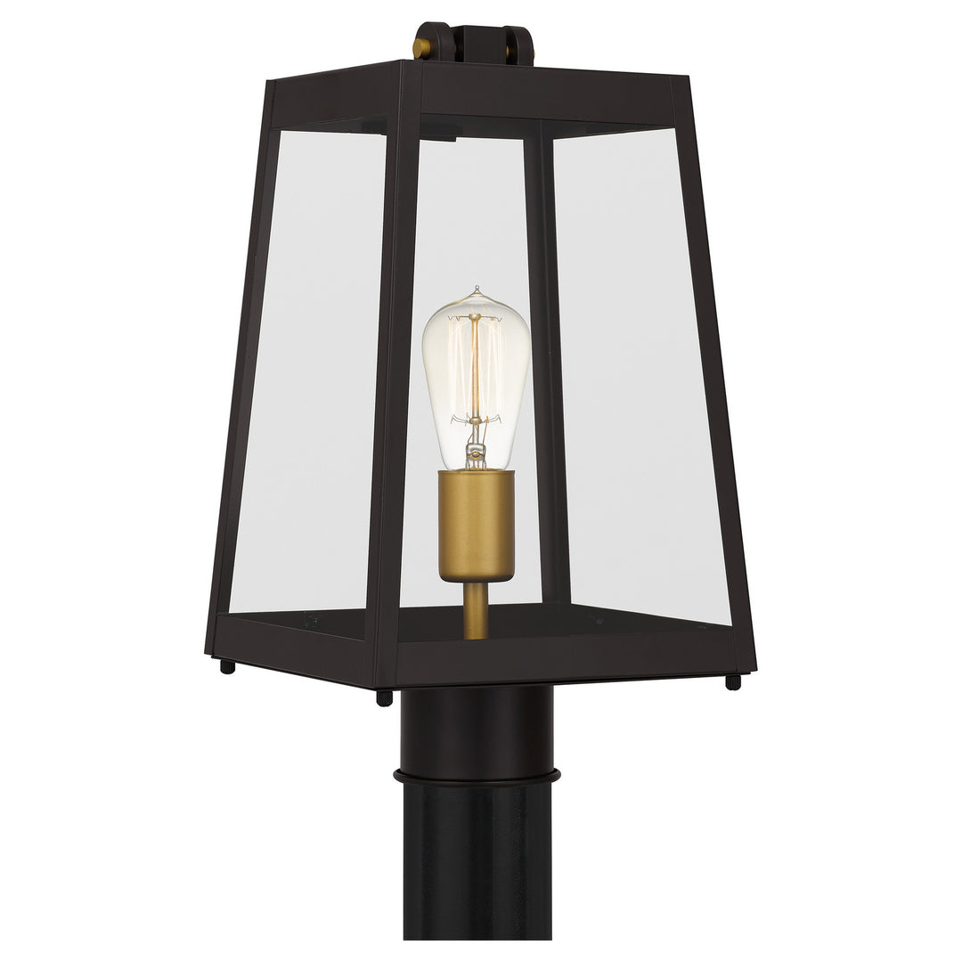 Quoizel - AMBL9008WT - One Light Outdoor Post Mount - Amberly Grove - Western Bronze