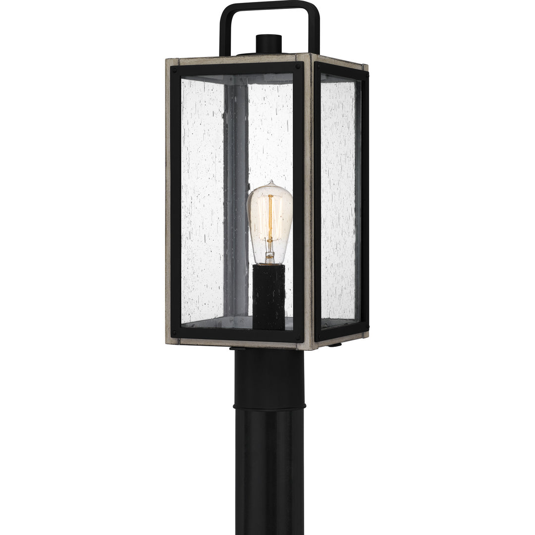 Quoizel - BRAM9007MBK - One Light Outdoor Post Mount - Bramshaw - Matte Black