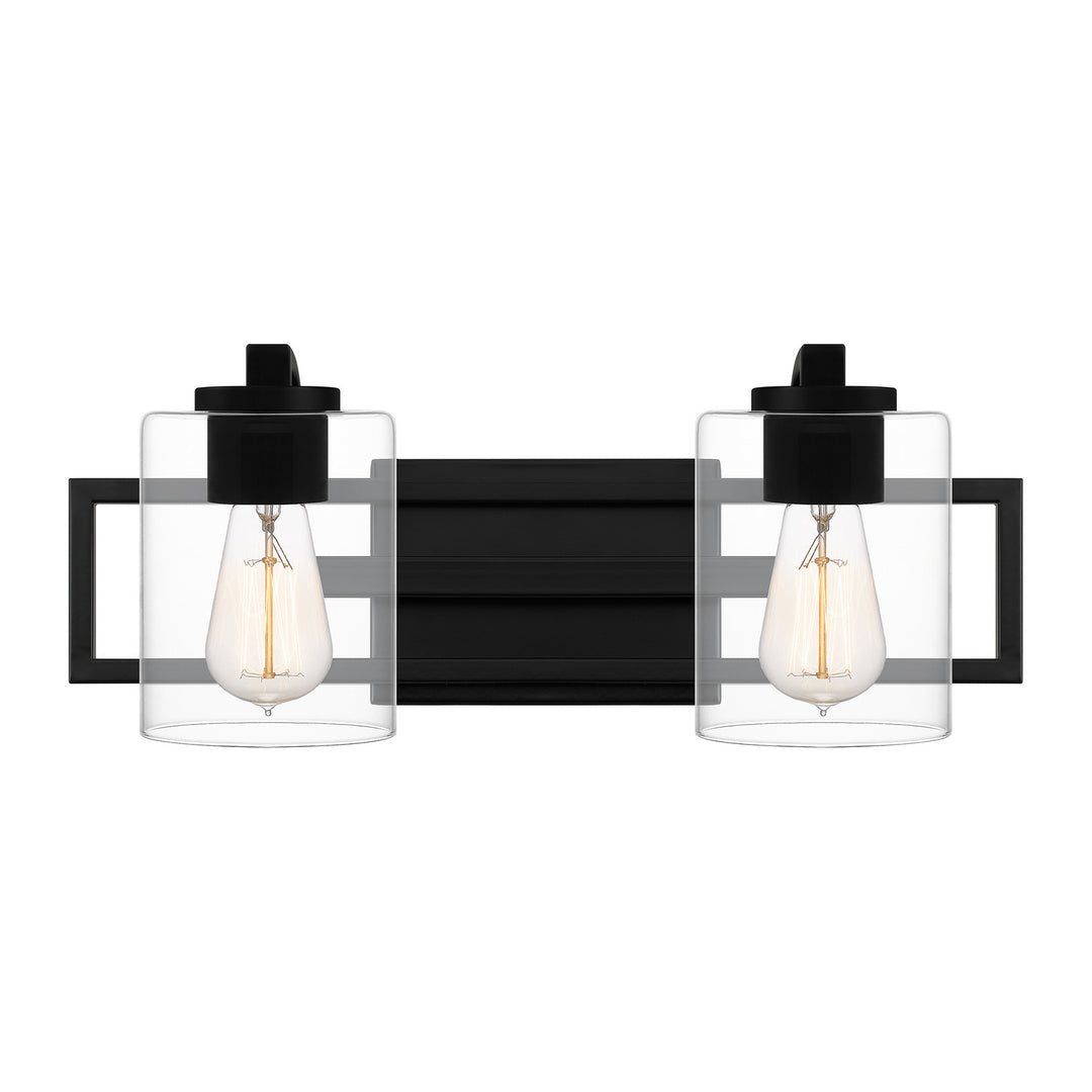 Quoizel - LANS8618MBK - Two Light Bath - Lansdowne - Matte Black