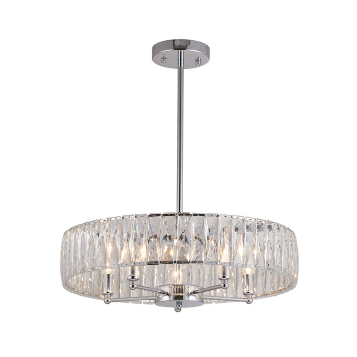 Lexington House - OC42C22CH - 12 Light Chandelier - Chrome