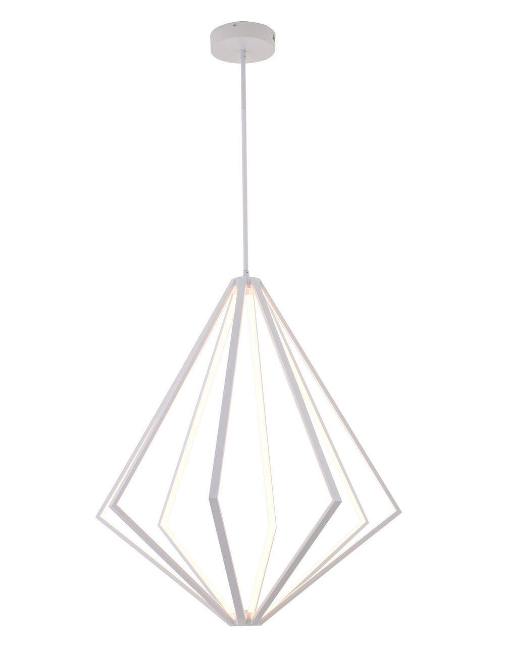 Lexington House - WE03C32WH - LED Chandelier - White