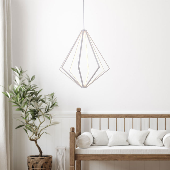 Lexington House  LED Chandelier  White