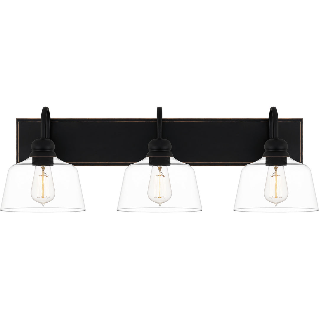 Quoizel - BLI8630MBK - Three Light Bath - Blanton - Matte Black