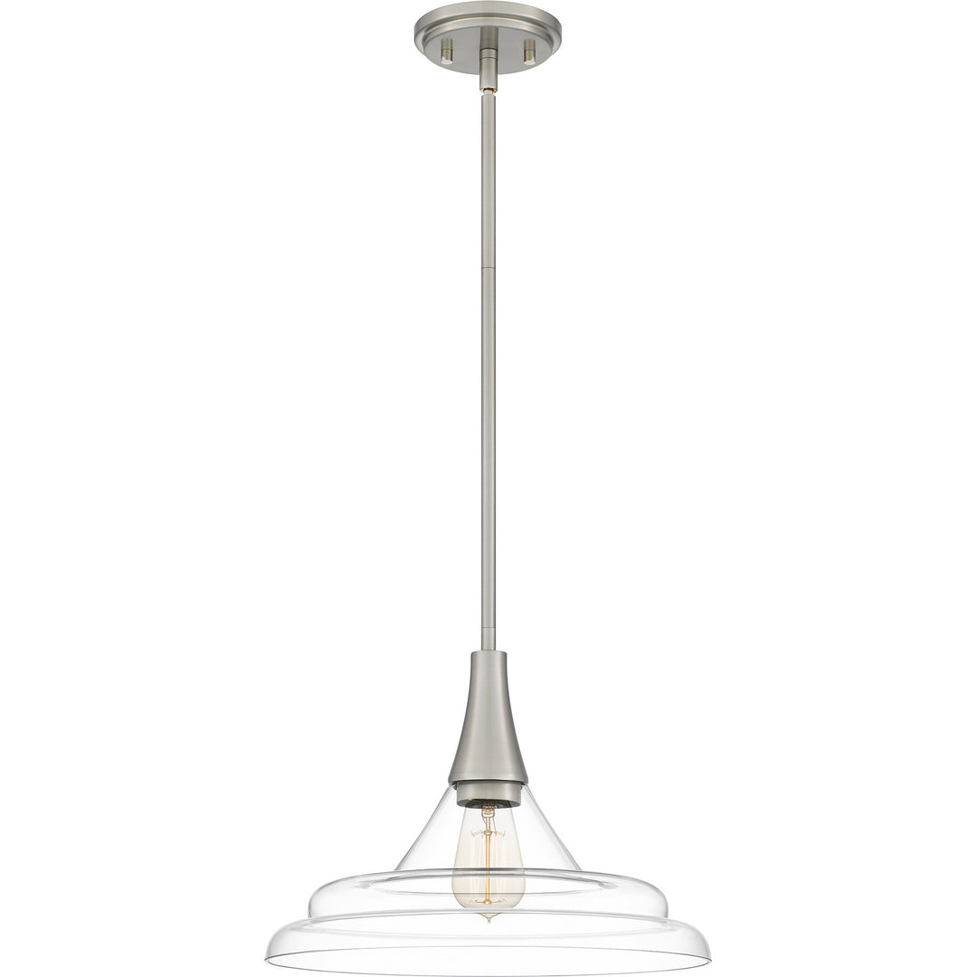 Quoizel - QP5568BN - One Light Pendant - Quoizel Pendant - Brushed Nickel