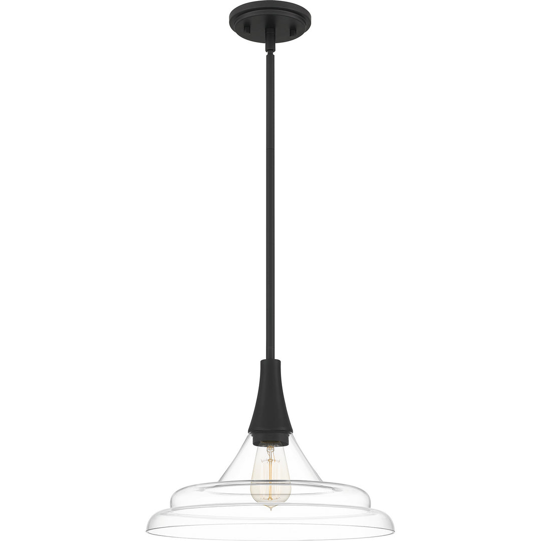 Quoizel - QP5568MBK - One Light Pendant - Quoizel Pendant - Matte Black