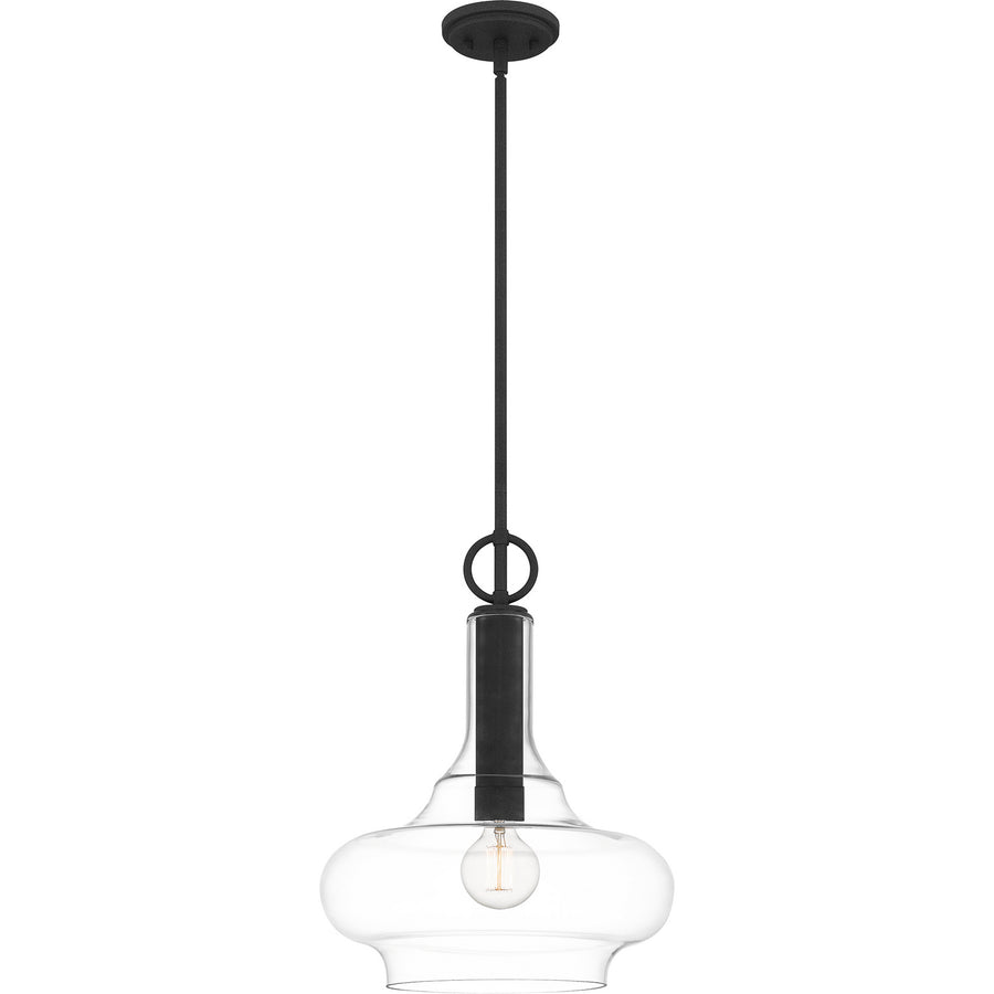 Quoizel - QP5583MB - One Light Pendant - Quoizel Pendant - Mottled Black
