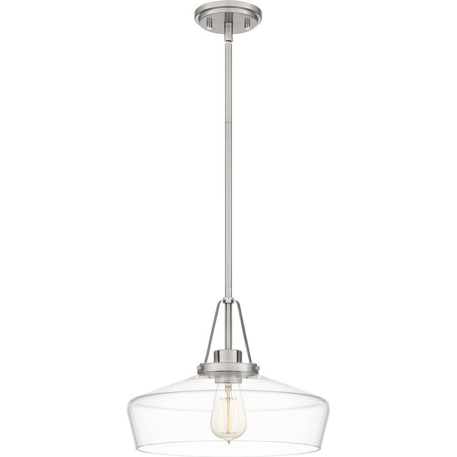 Quoizel - QP5584BN - One Light Pendant - Quoizel Pendant - Brushed Nickel