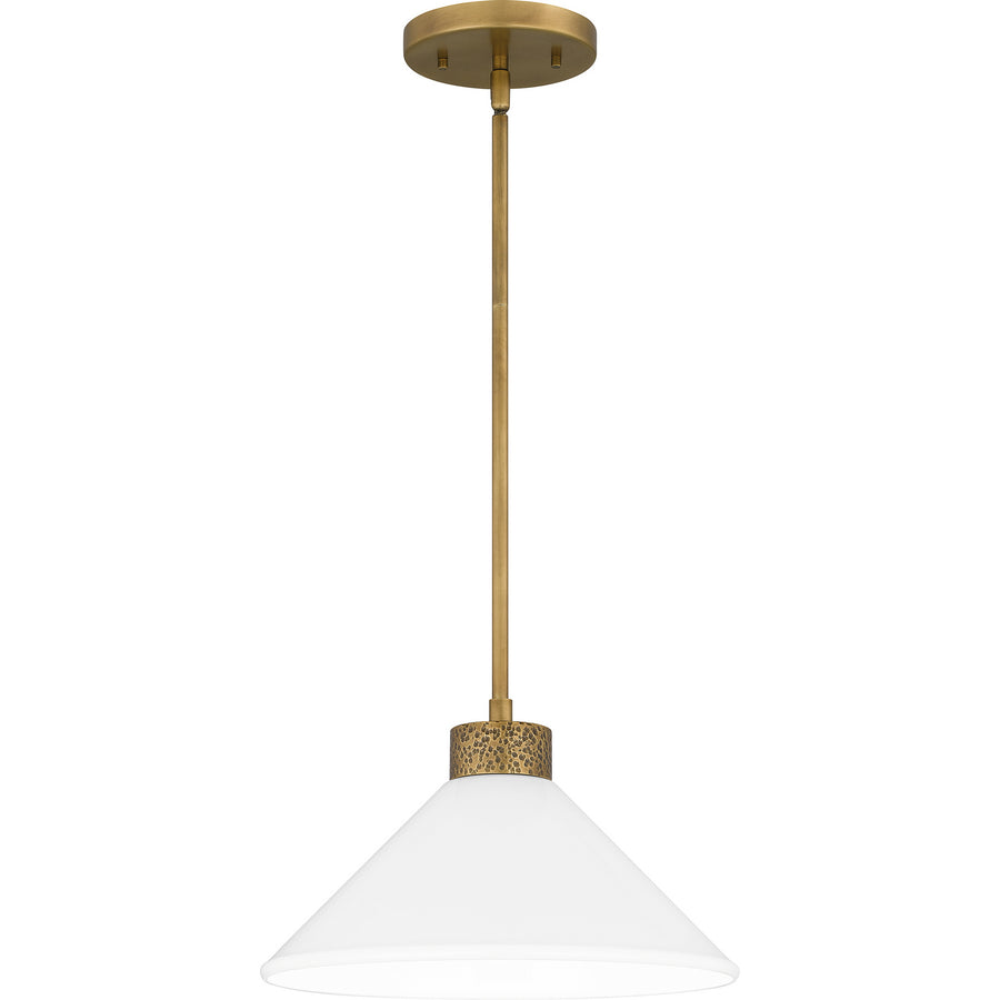 Quoizel - QP5614WS - One Light Pendant - Quoizel Pendant - Weathered Brass