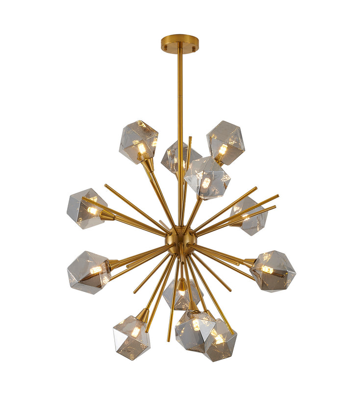 Lexington House - DU172C33G - 12 Light Chandelier - Gold