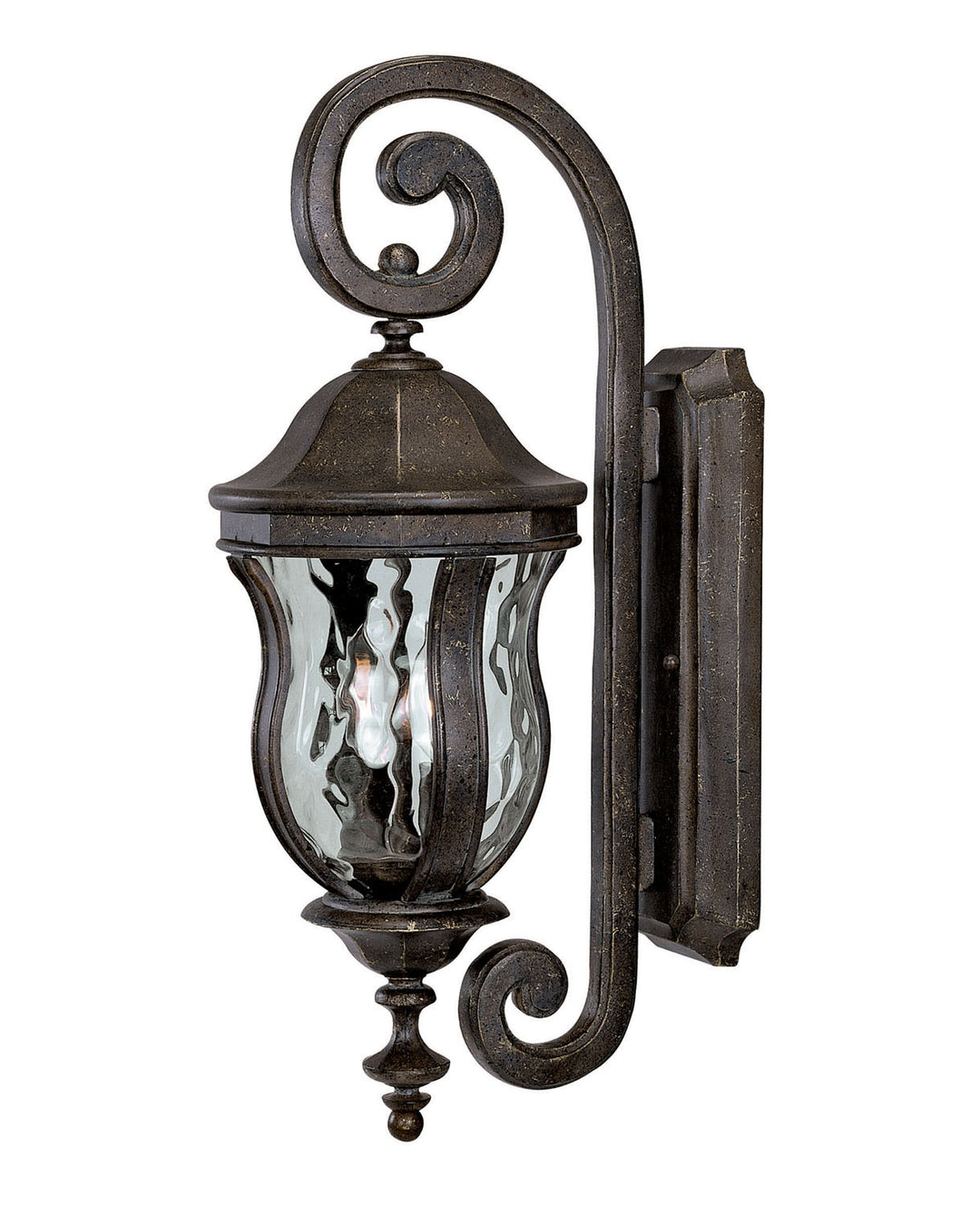 Ashley House - 5-305-40 - Two Light Outdoor Wall Lantern - Monticello - Walnut Patina