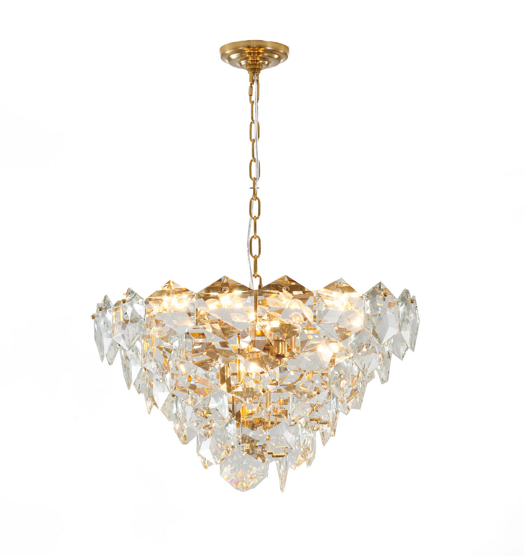 Lexington House - GL433C24G - 12 Light Chandelier - Gold