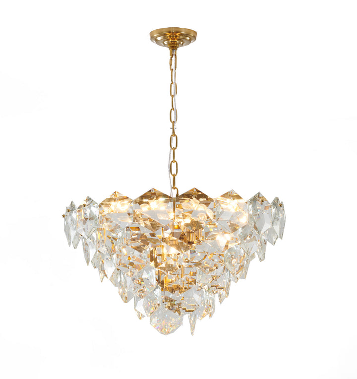 Lexington House - GL433C24G - 12 Light Chandelier - Gold