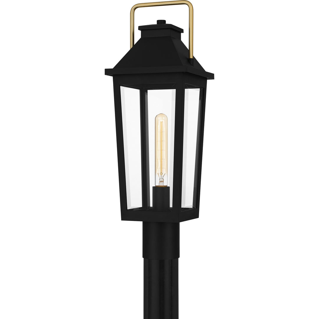 Quoizel - BUK9007MBK - One Light Outdoor Post Mount - Buckley - Matte Black