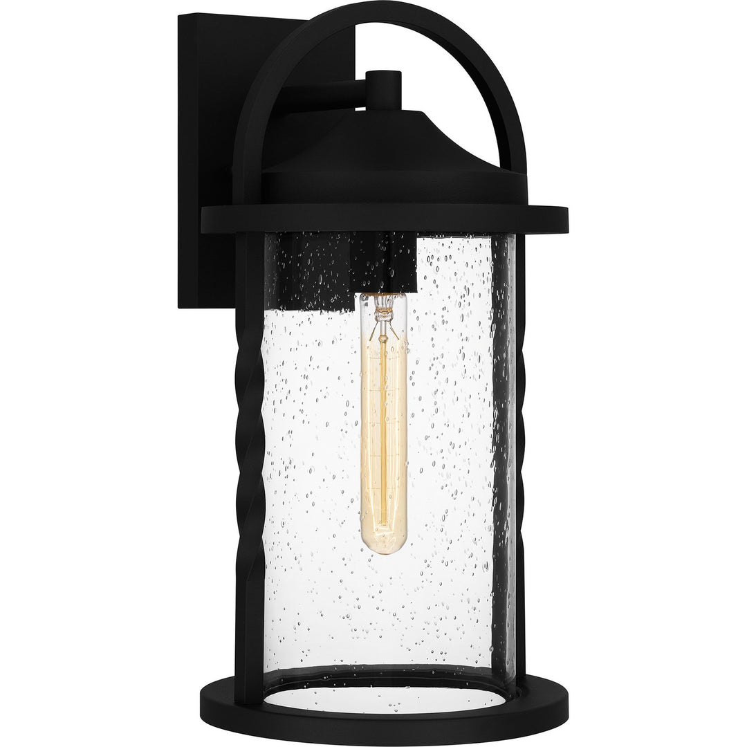 Quoizel - RCE8409EK - One Light Outdoor Wall Mount - Reece - Earth Black