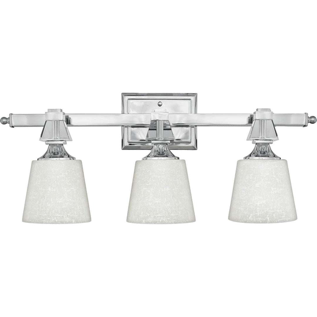 Quoizel - DX8603C - Three Light Bath Fixture - Deluxe - Polished Chrome