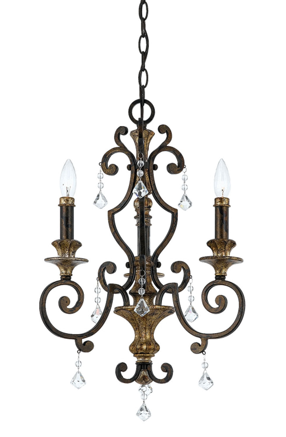 Quoizel - MQ5003HL - Three Light Chandelier - Marquette - Heirloom