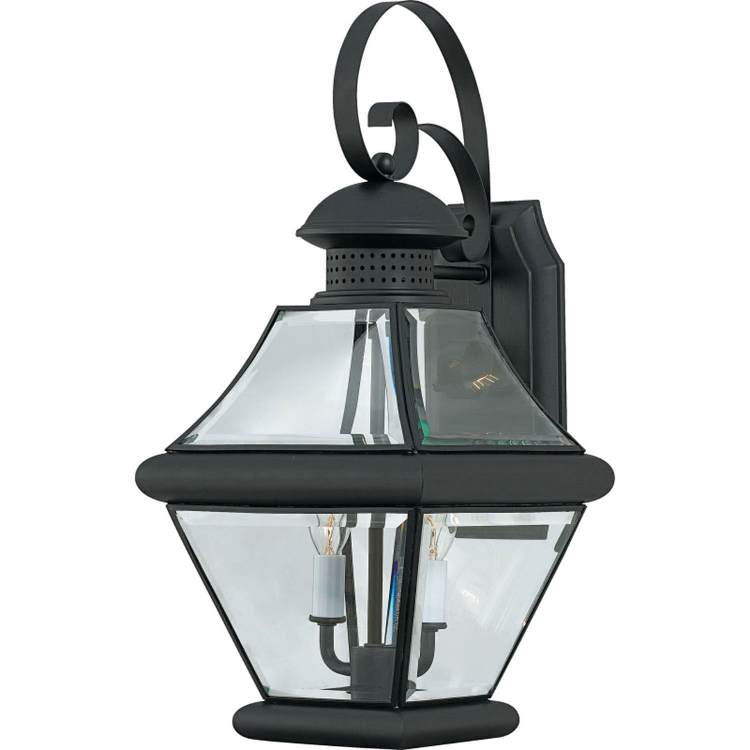 Quoizel - RJ8409K - Two Light Outdoor Wall Lantern - Rutledge - Mystic Black