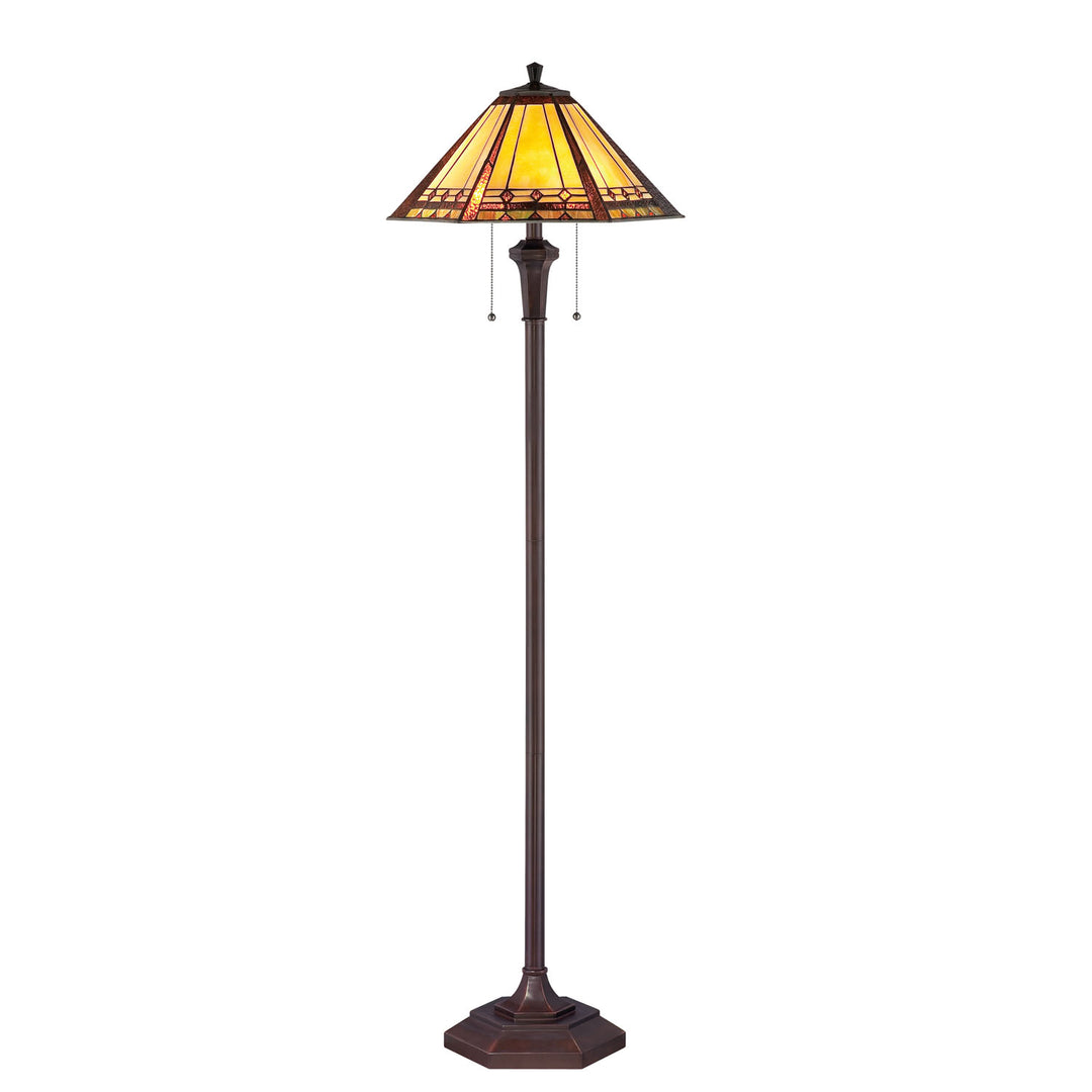 Quoizel - TF1135F - Two Light Floor Lamp - Arden - Russet