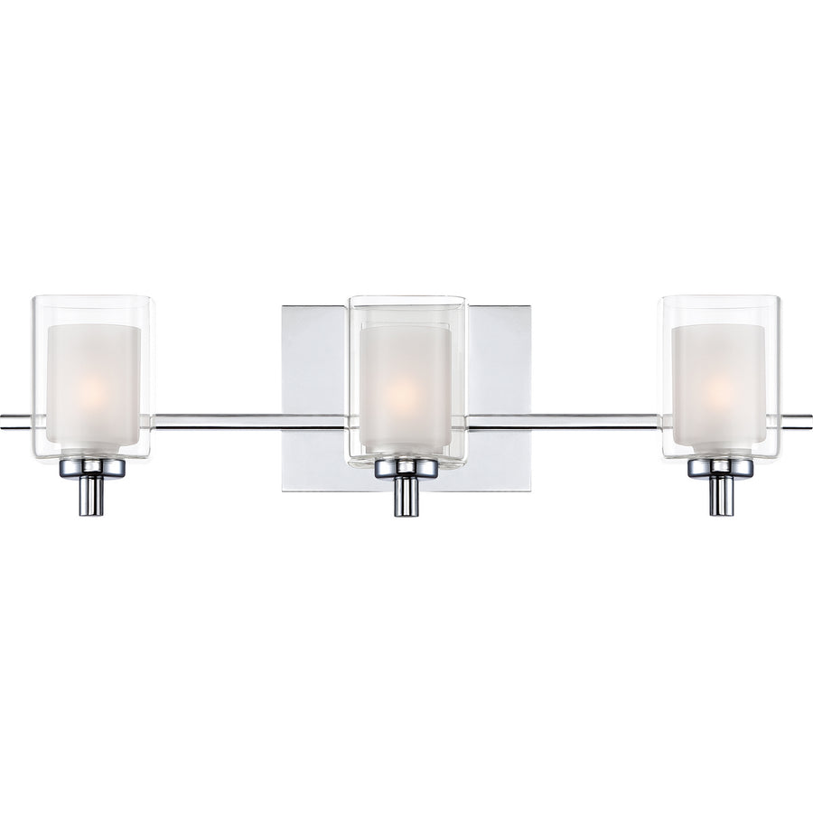 Quoizel - KLT8603CLED - Three Light Bath Fixture - Kolt - Polished Chrome
