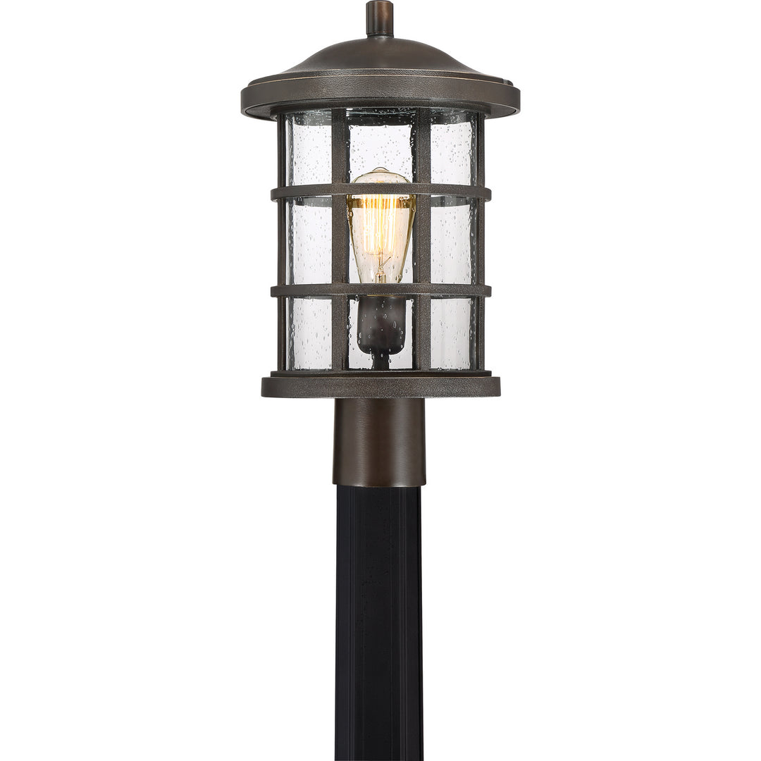 Quoizel - CSE9010PN - One Light Outdoor Post Mount - Crusade - Palladian Bronze