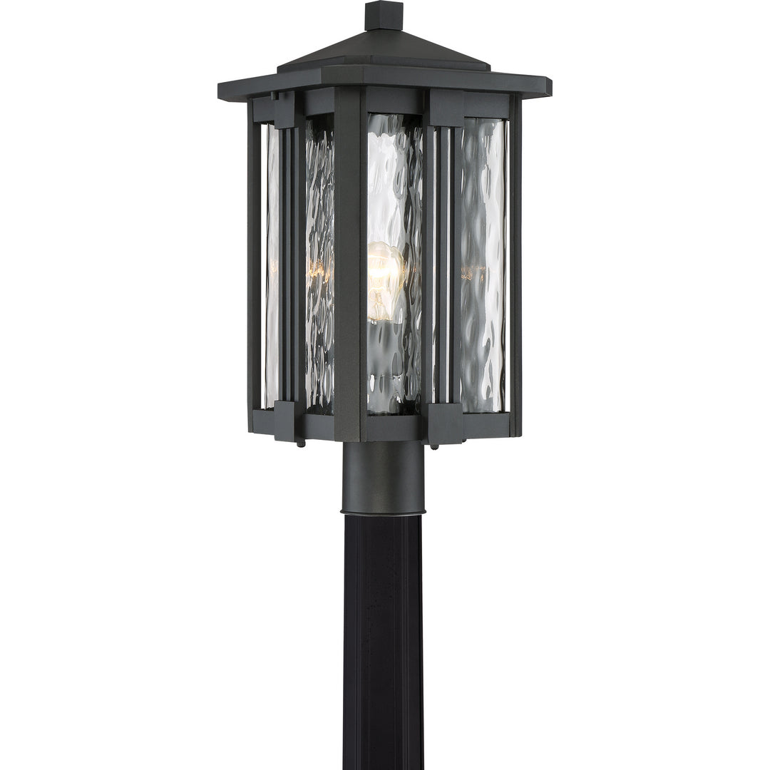 Quoizel - EVG9011EK - One Light Outdoor Post Mount - Everglade - Earth Black