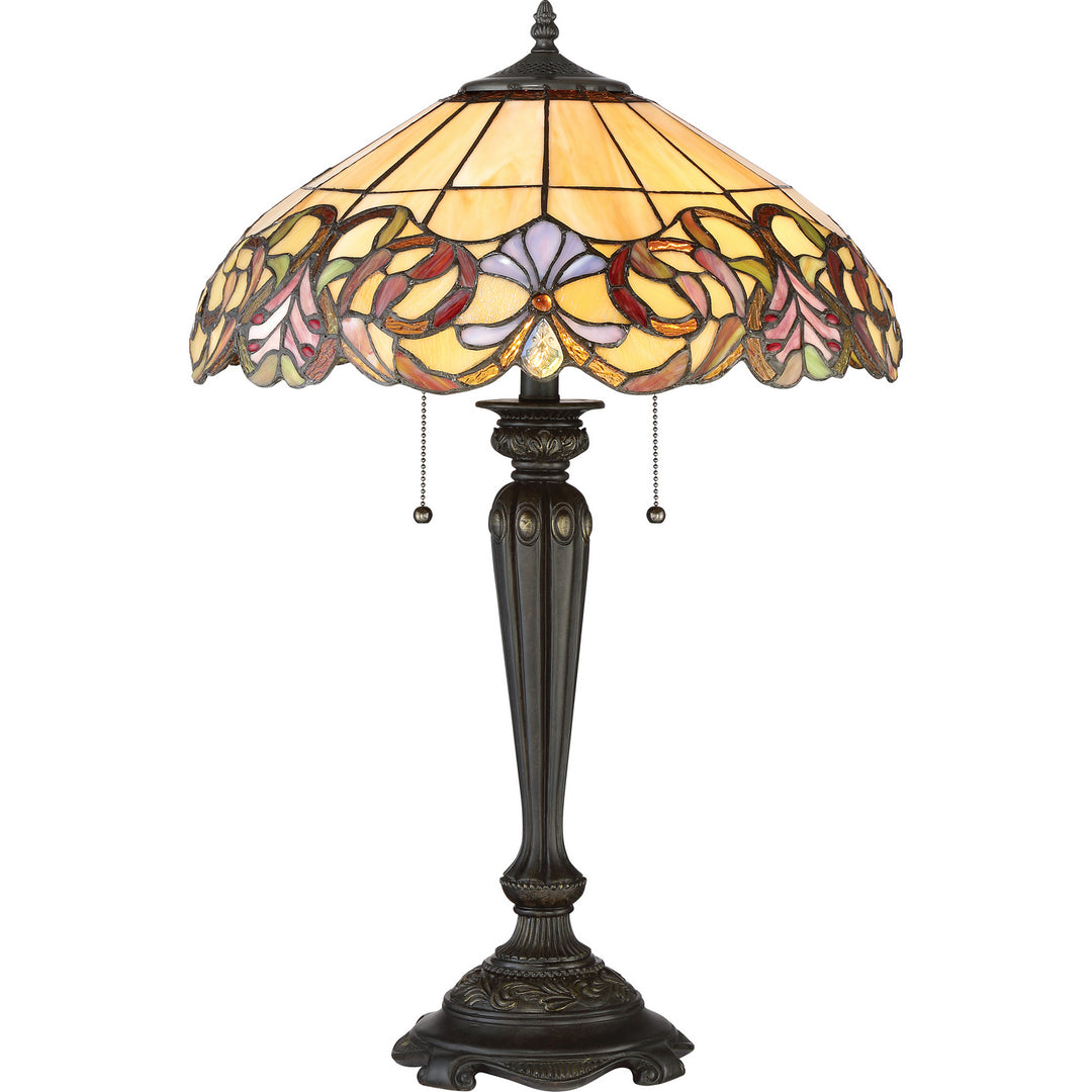 Quoizel - TF2802TIB - Two Light Table Lamp - Blossom - Imperial Bronze