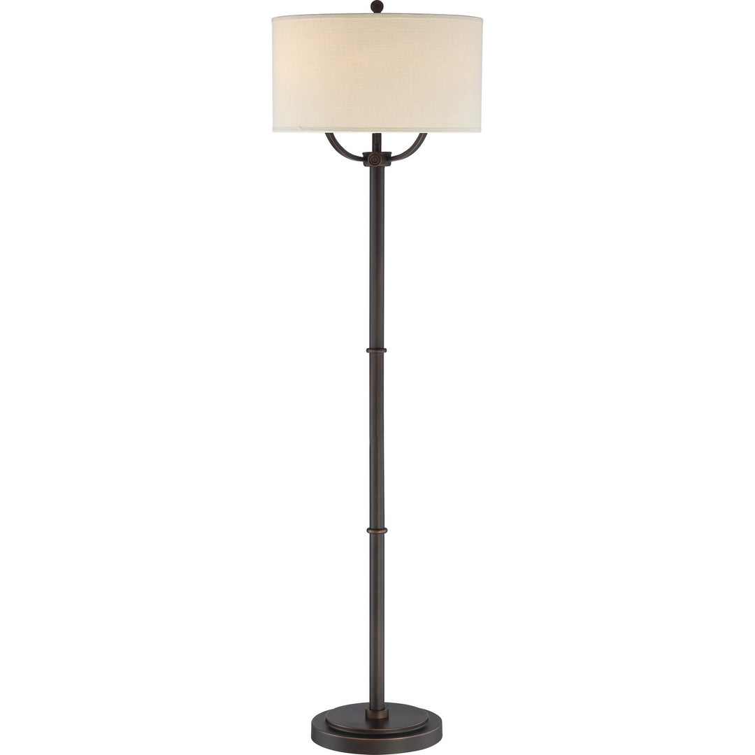 Quoizel - VVBY9362OI - Three Light Floor Lamp - Broadway - Oil Rubbed Bronze