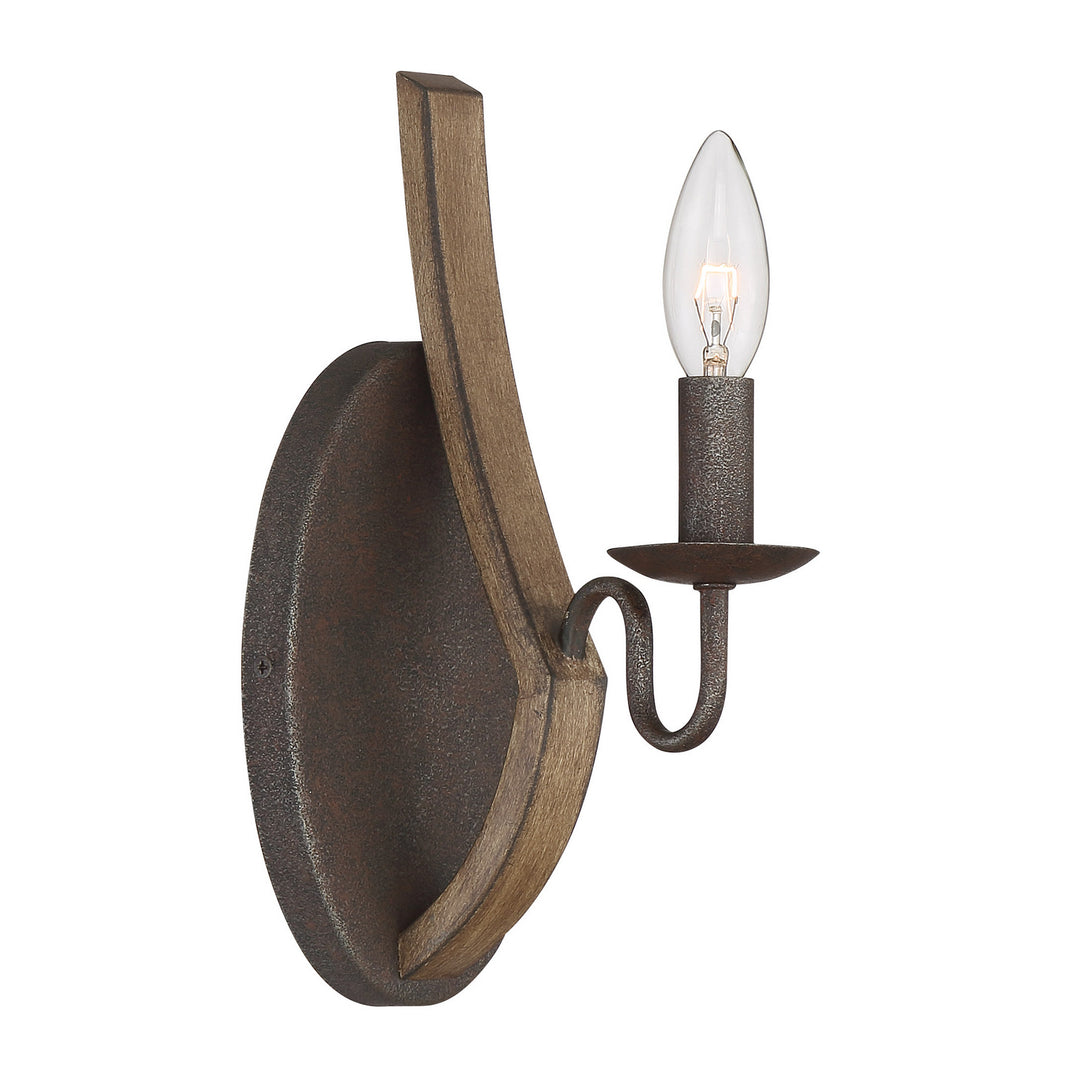 Quoizel - SHR8701RK - One Light Wall Sconce - Shire - Rustic Black